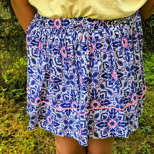NWOT Girl's Beautiful Floral Skirt